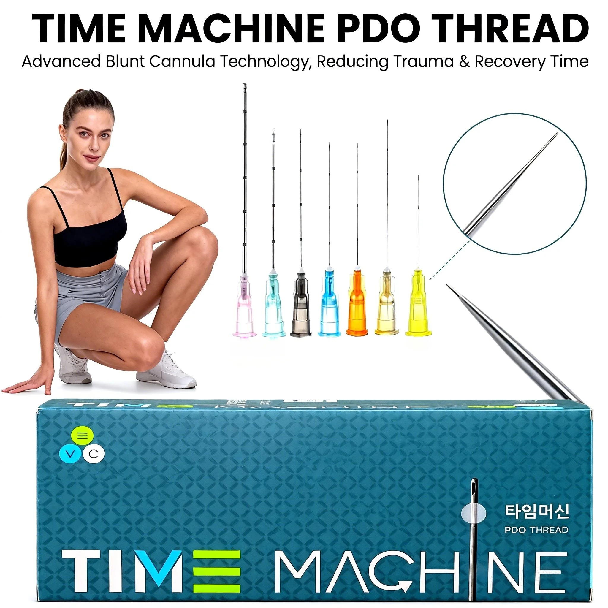 

Premium Micro Cannula 18G-30G 38/50/70mm Sterile Blunt Tips for Beauty Tools