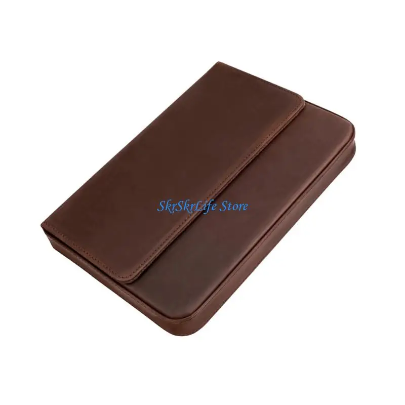 e65e-12-slots-fountain-pen-case-leather-pen-organiser-box-with-sliding-drawer-for-writers-collectors-writing-tool-management