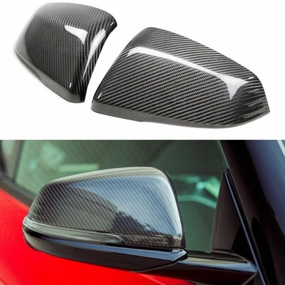 

For 2020-2024 Toyota Supra A90 Real Carbon Fiber Replacement Mirror Caps Covers United States