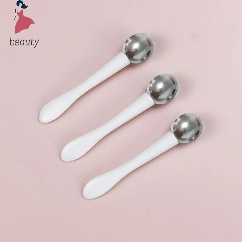 1pc Eye Roller Massage Stick Eye Cream Applicator Cosmetic Spatula Anti Wrinkle Facial Spoon Gold Alloy Face Thin Skin Care Tool