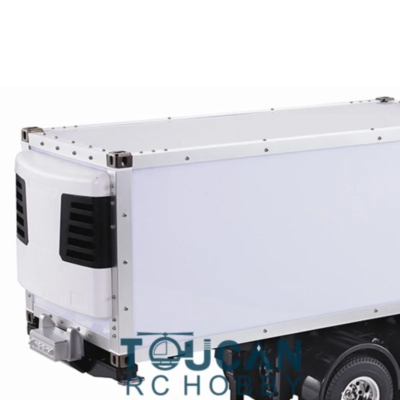 Toucan RC 20ft RC Reefer Semi Trailer Container for 1/14 DIY TAMIYAYA Tractor Truck Gift Toys