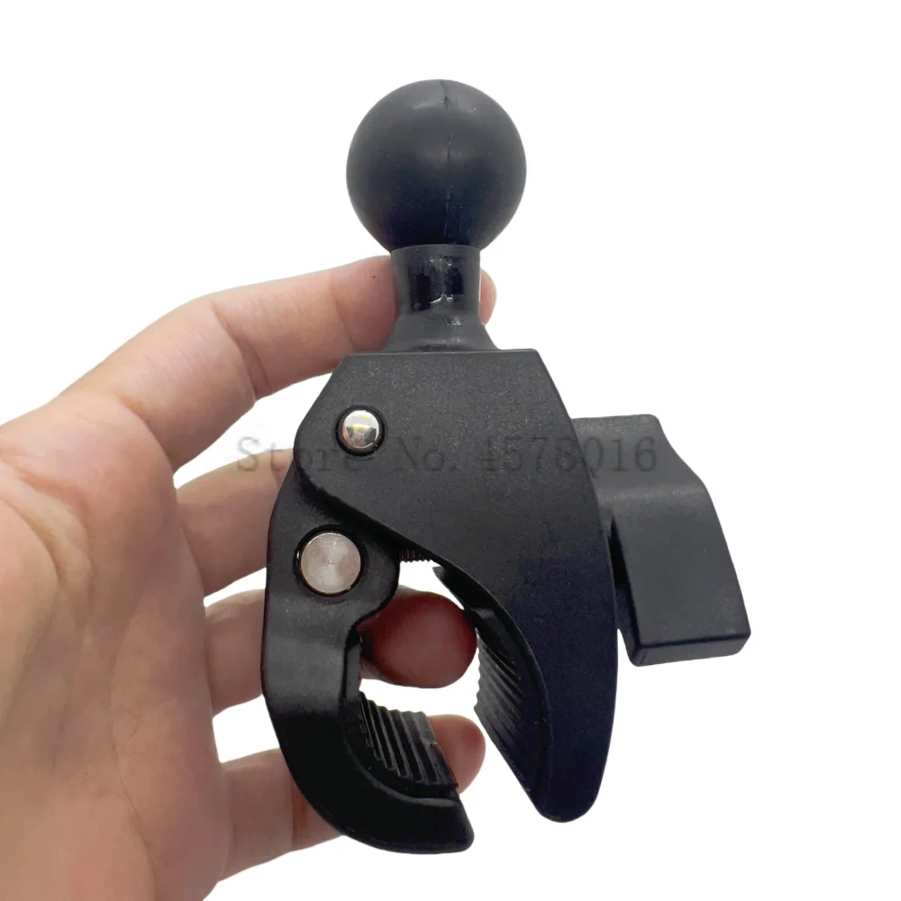 Kit 3 em 1 de 15cm, super braçadeira, soquete duplo, braço, monitor de 1 polegada, suporte de montagem esférica, base de montagem para câmera gopro