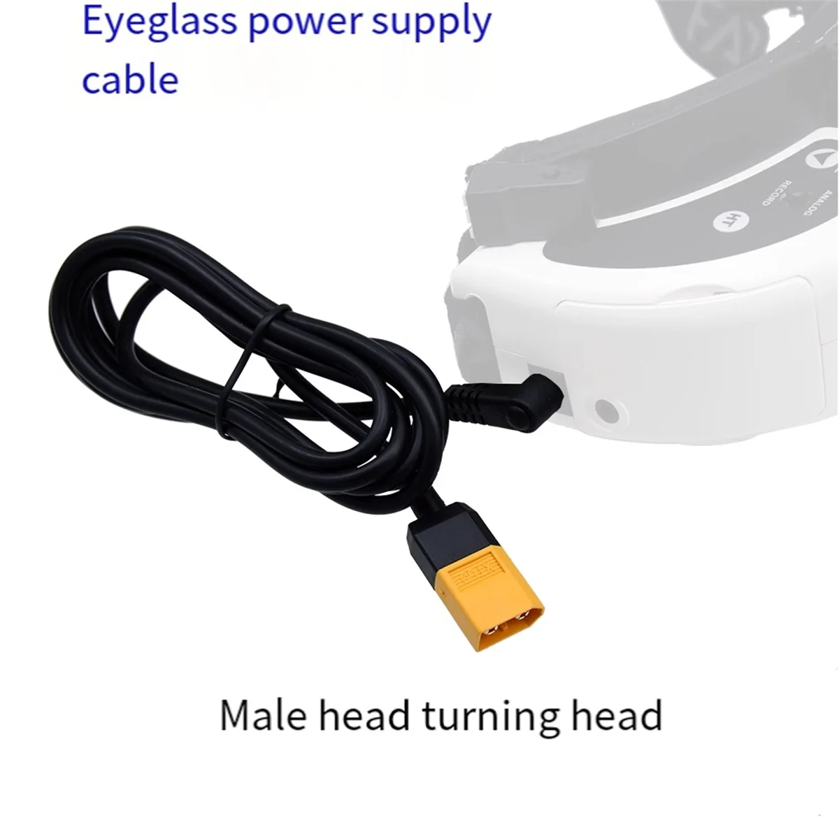 A03R For Goggles BEC Cable for V2 Glasses, 3S-6S Input, Enhanced Power Stability
