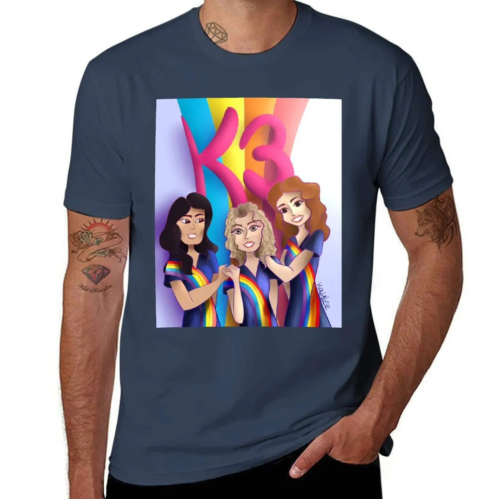 

K3 - Waterval T-Shirt Halloween Casual T-Shirt