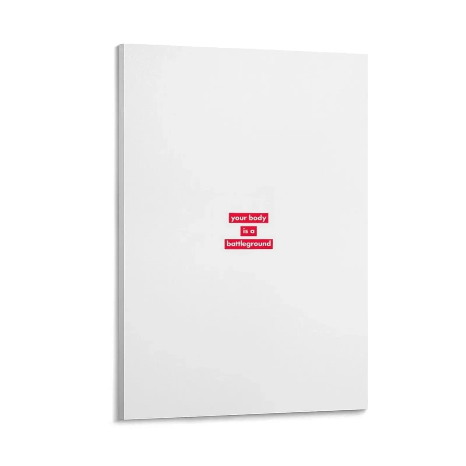 

your body is a battleground Canvas Painting poster wall decoration korean room decor Wall paintings