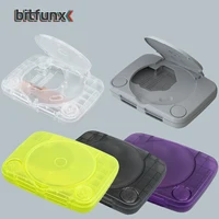 Bitfunx carcasa de repuesto transparente para consola de juegos funda carcasa para PlayStation PS One PSOne todas las versiones