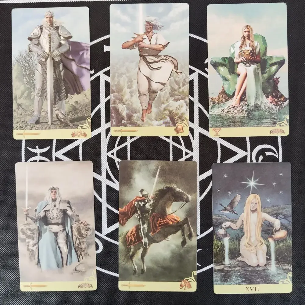 12*7cm Viceversa Tarot cards general paper manual English Version board game standard size orcale cards