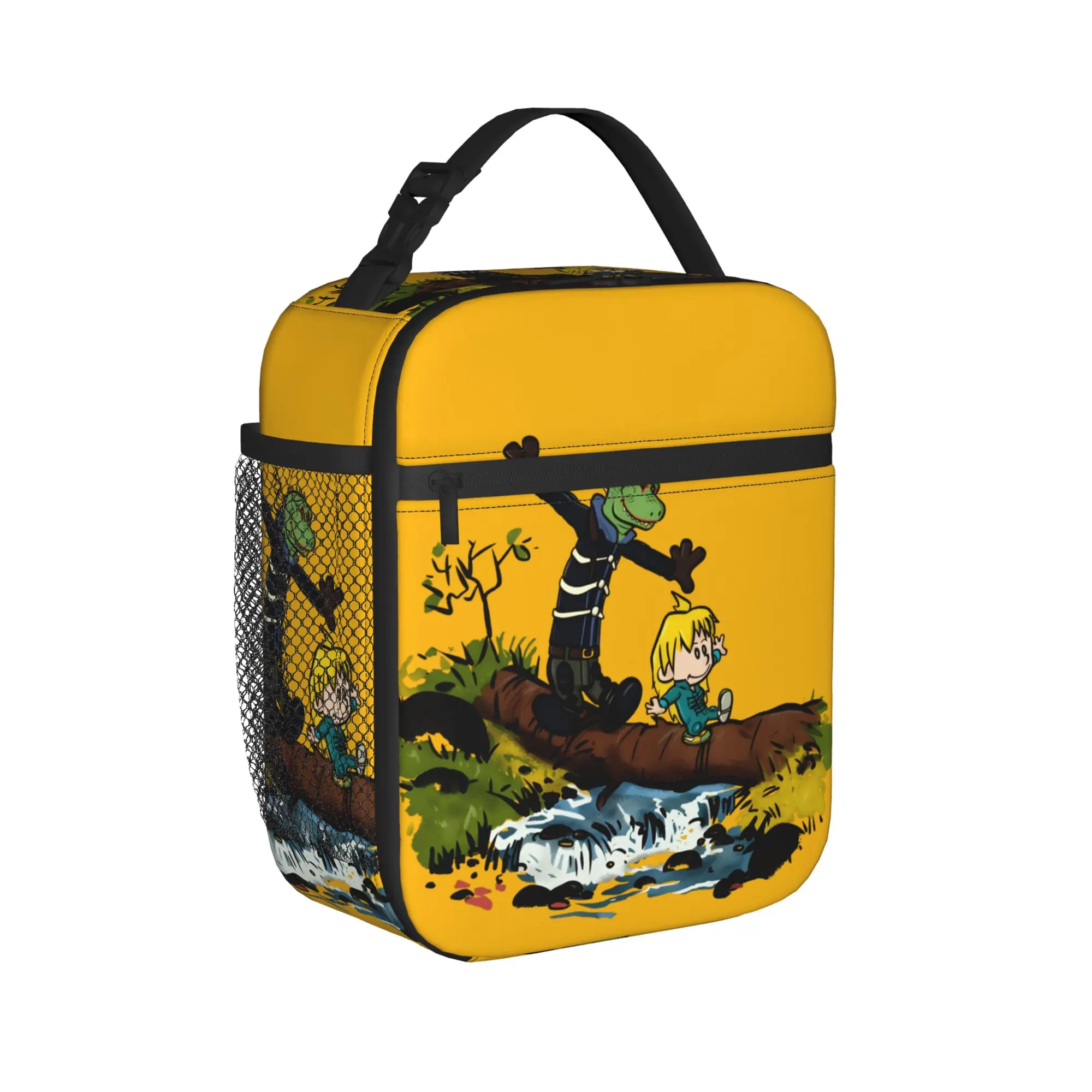 Dorohedoro Adventures Insulated Lunch Bags Portable  Lunch Container Cooler Bag Tote Lunch Box Work  Outdoor Girl Boy
