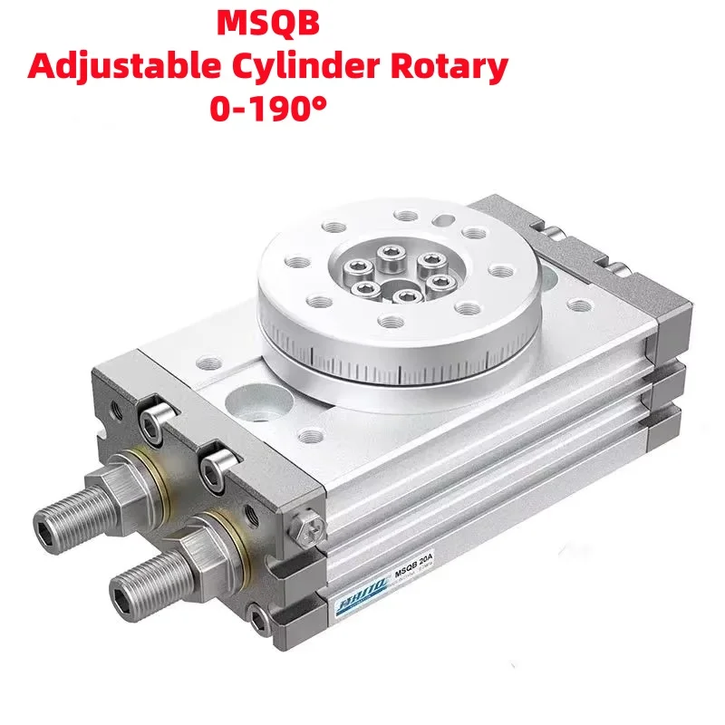 

Пневматический поворотный цилиндр Smc MSQB Регулируемый цилиндр поворотный 0-190 ° Ступеньки MSQB10A MSQB20A MSQB30A MSQB50A MSQB20R MSQB30R