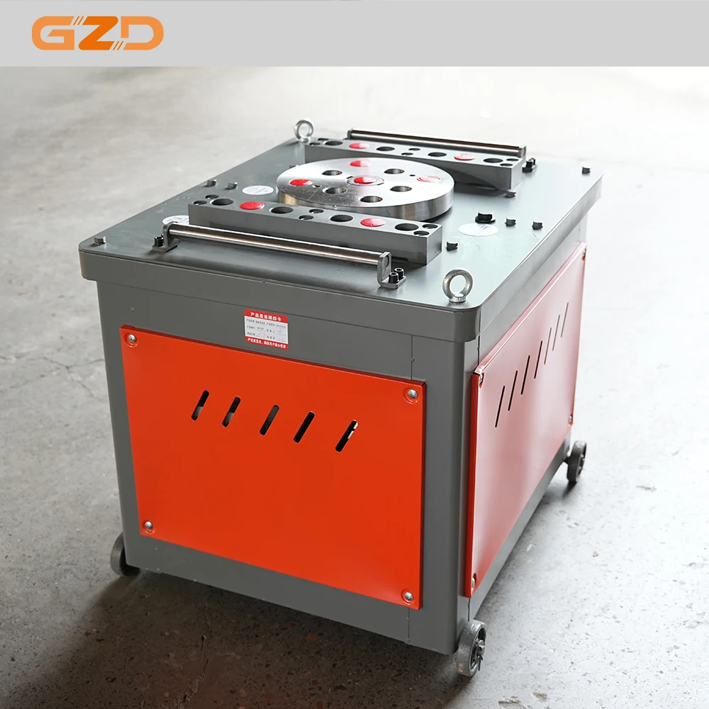 Customized GW40 Electric Rebar Bender 380V/220V Durable Steel Rod Bending Round Bar Bender