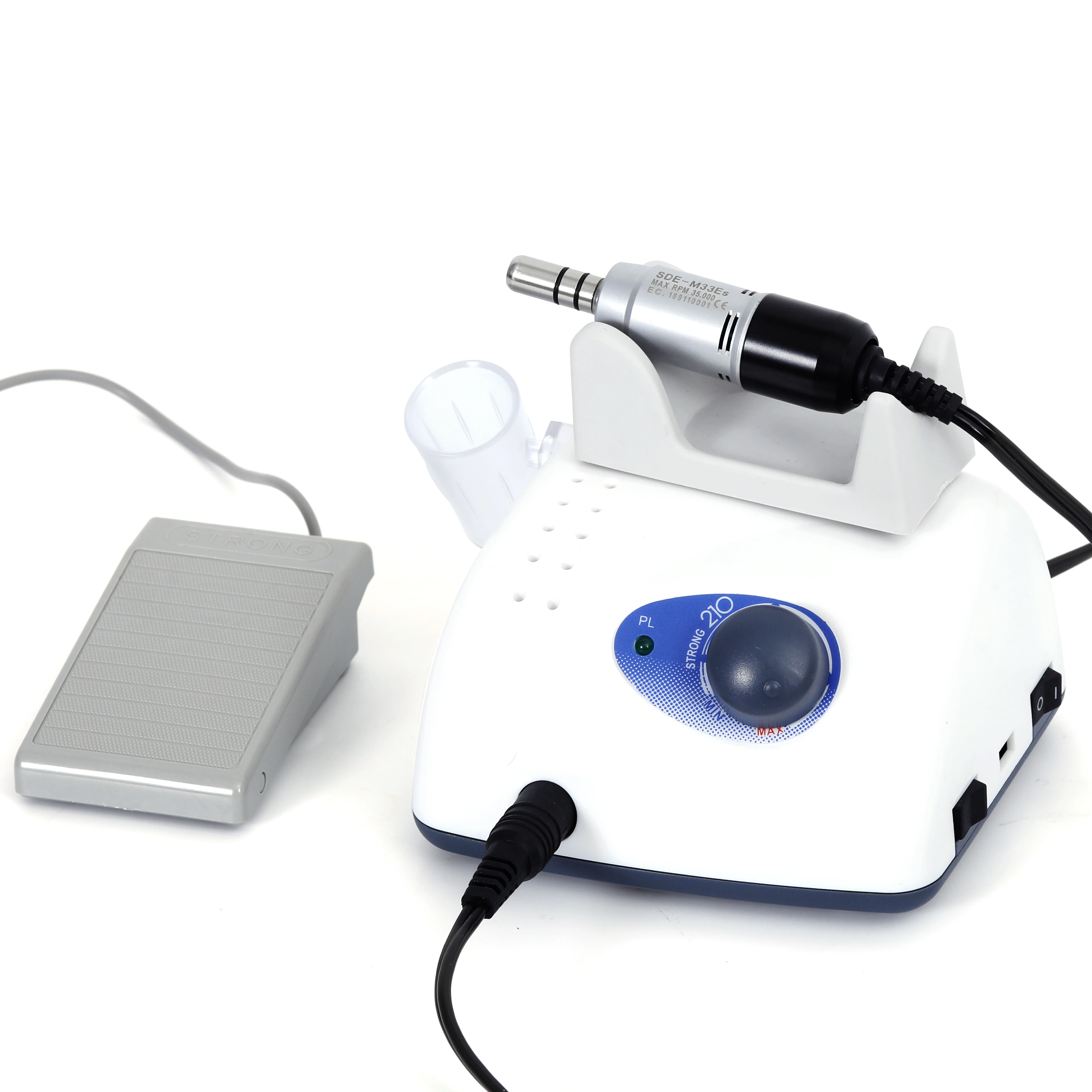 

110V 220V Strong Laboratory Micromotor 210 Polisher MICRO Motor 45K RPM E-type Polishing Handpiece