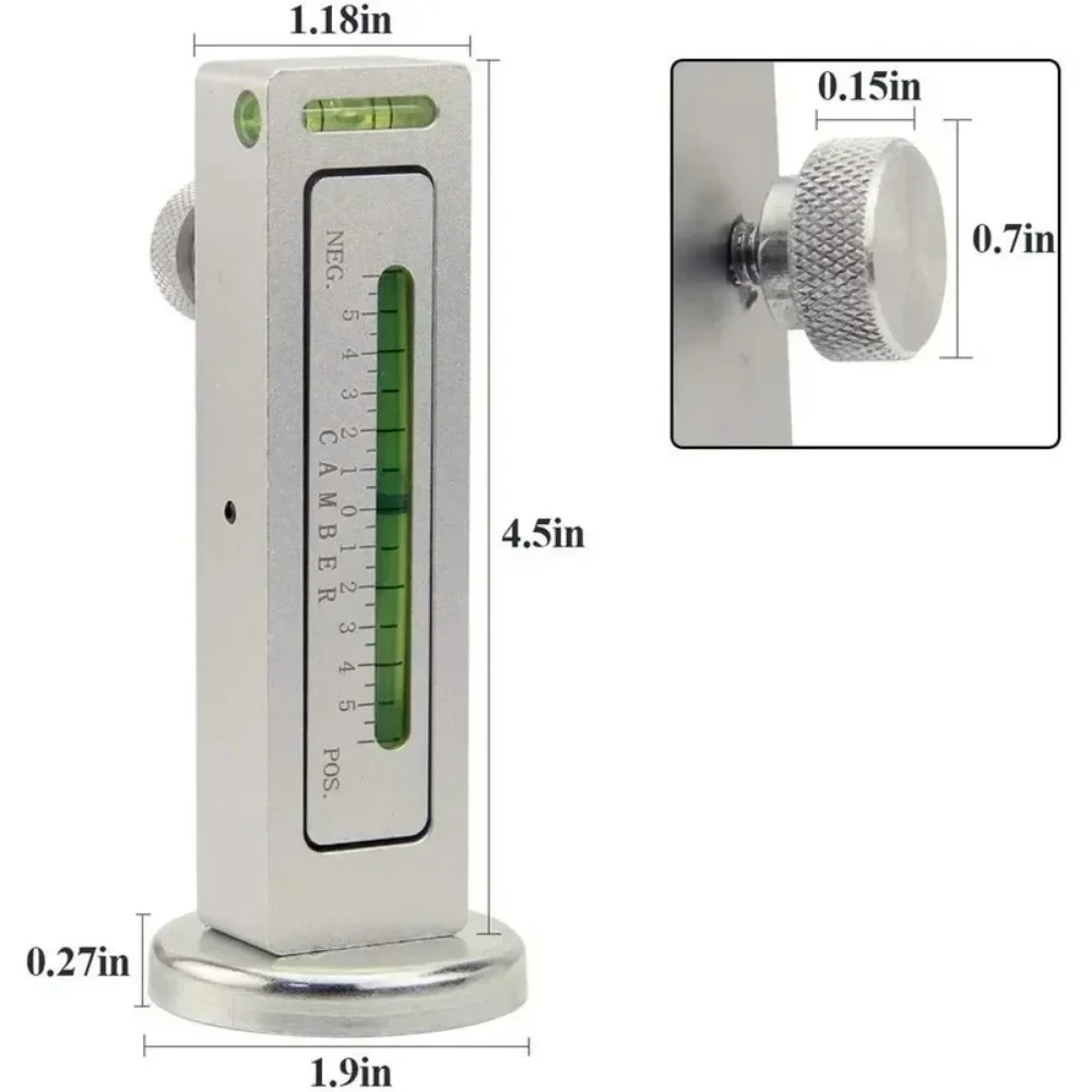 Car Diagnostic Tool Meter Cam Water Level Casting Machine Guide Wheel Alignment Adjustable Tire Repair Magnetic Gauge Repai