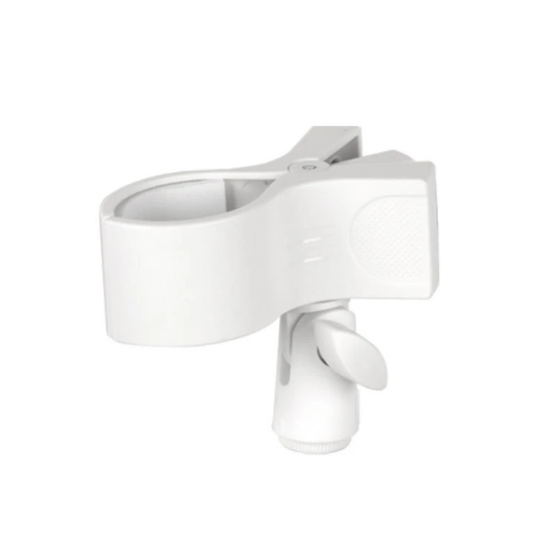 

F68B Large Universal Microphones Clip Stand Accessory with Enhanceds Grip and 180 Degree Adjustment for Handheld Mics