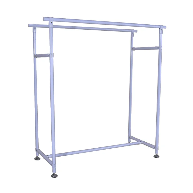 

Standing Heavy Duty Metal Hanging Garment Clothes Rack for Retail