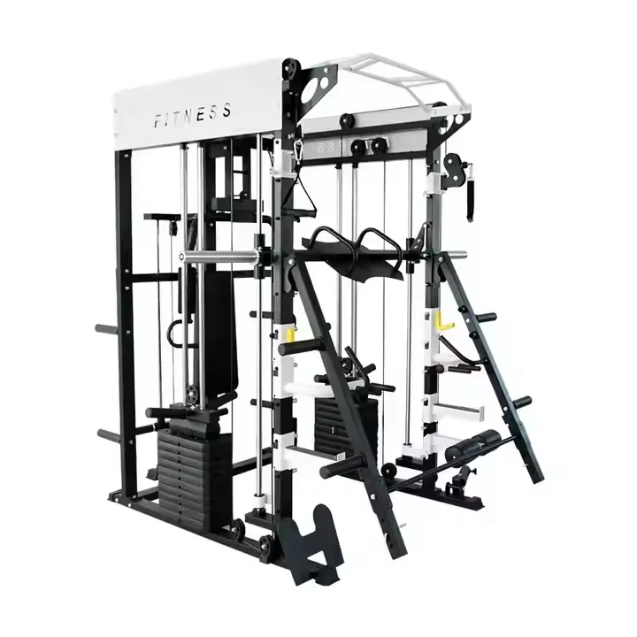 Home Use Multi Function Station Gym Equipment Squat Rack Power Rack Smith Machine
