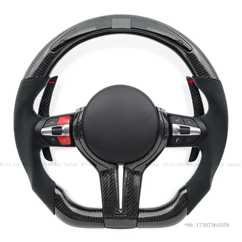 

Carbon Fiber Steering Wheel for BMW F01 F06 F10 F11 F20 F21 F22 F30 F31 F32 F34 F36 F80 F82 F87 M3 M4 M5 M6 Sport Steering Wheel