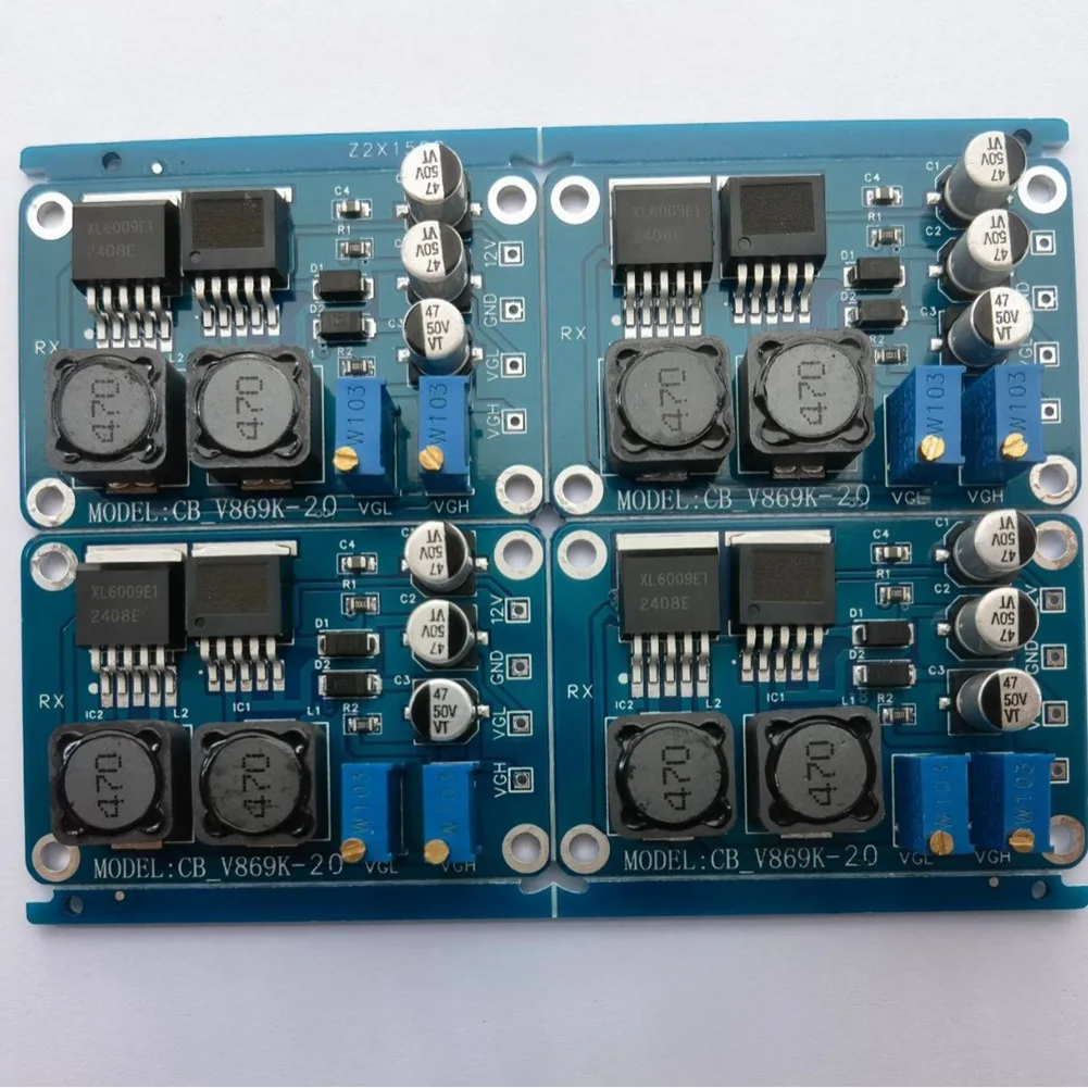AT12 VGH VGL DC Modul Perbaikan Panel LCD Warna Y Garis Horisontal Abnormal Modul DC Modifikasi Layar LCD
