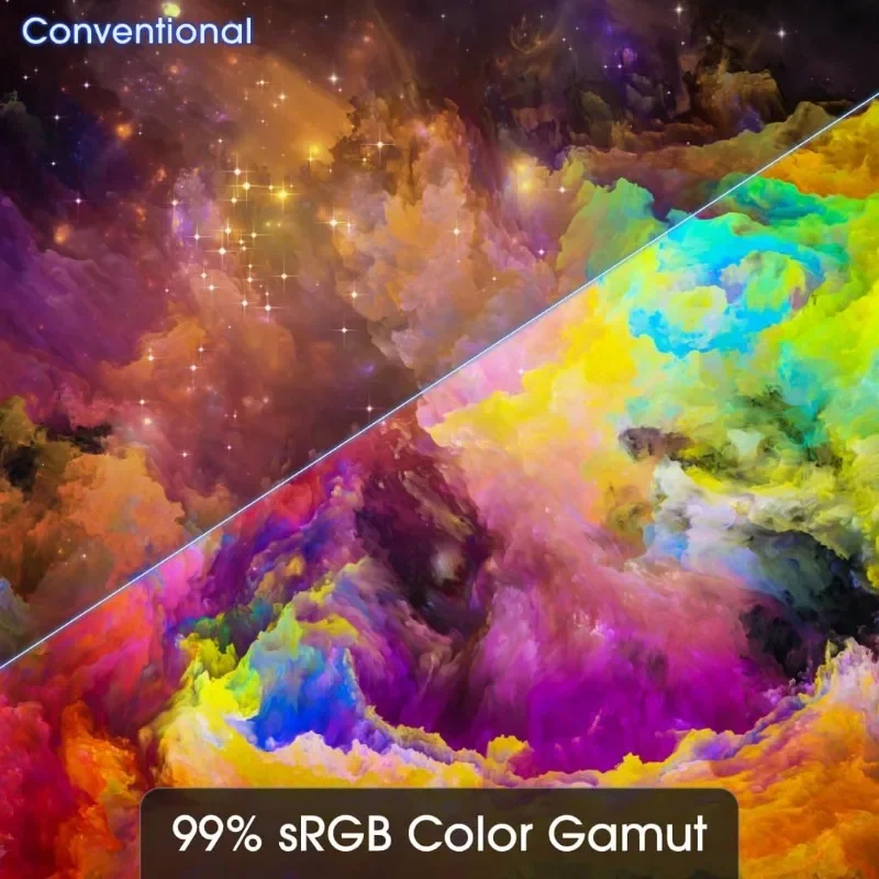 Игровой монитор POPULARPOPULAR24 дюйма IPS, 165 Гц, 144 Гц, Full HD (1920 x 1080) FreeSync Eye Care FPS RTS DisplayPort Встроенные колонки