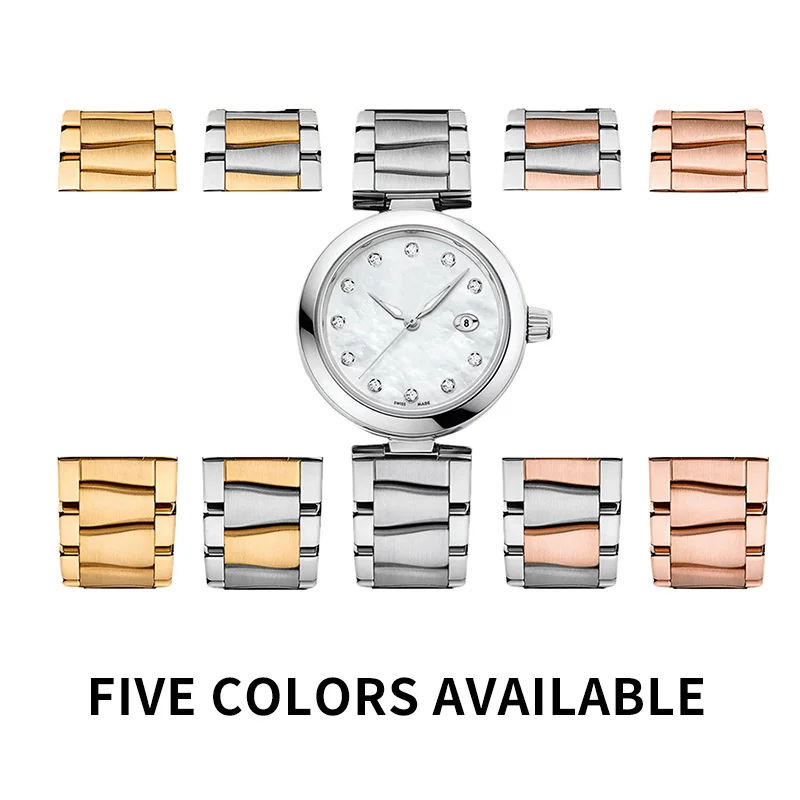 لسلسلة أوميغا دي فيل لاديماتيك 425.30.34.20.57.004، حزام فولاذي