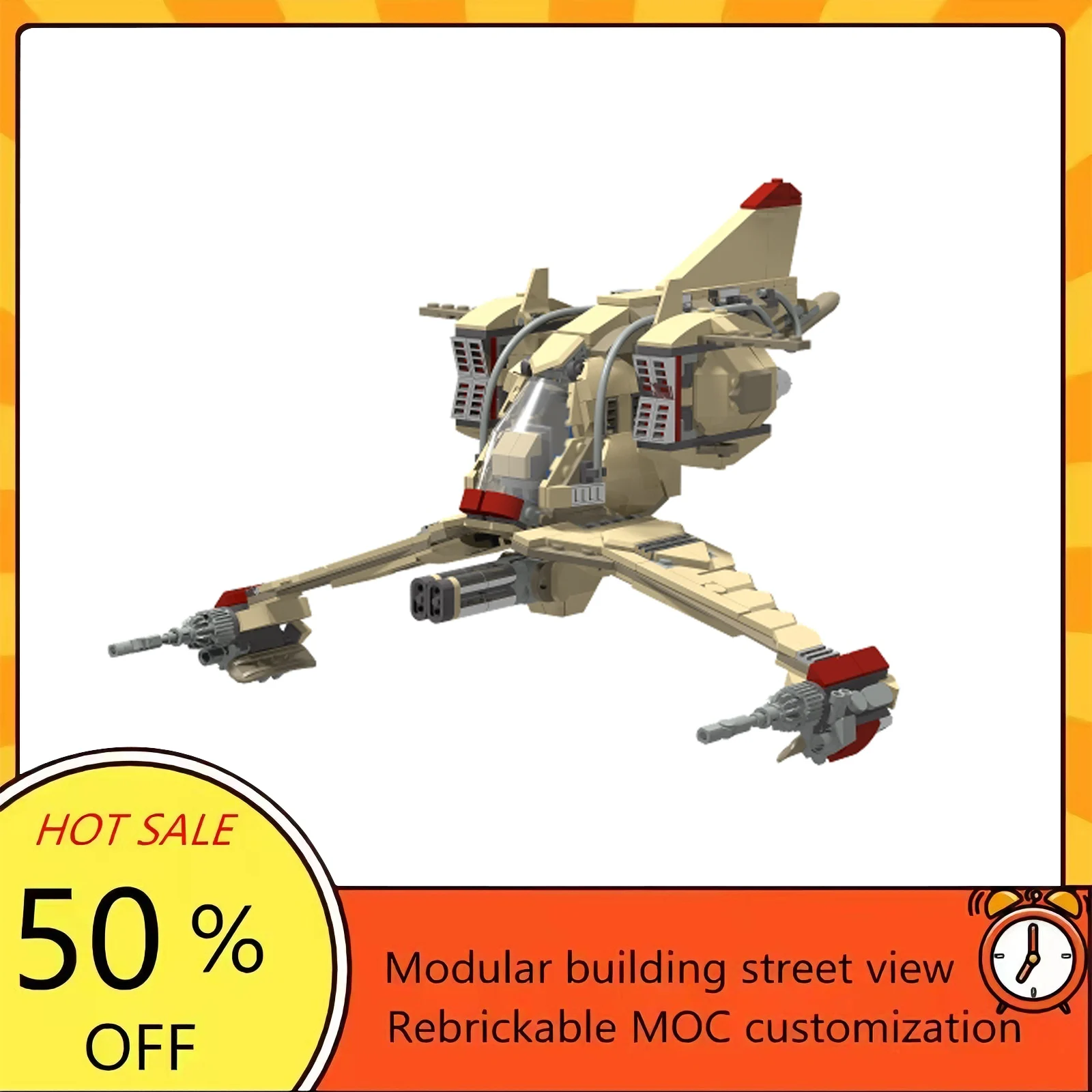 

Набор для сборки космического корабля из 667 деталей, популярная модель по мотивам фильма «Звёздные войны», модульный конструктор, технологичный подарок, игрушка для детей на праздники