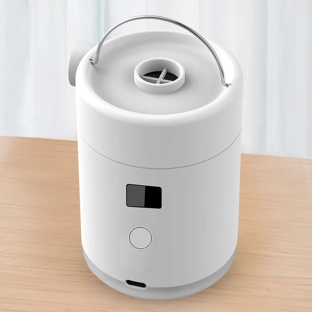 Mini compresor de aire inalámbrico, bomba de aire eléctrica con luz de Camping, pequeña bomba para piscina, flotadores, almohadillas para dormir, anillos de natación, 4000mAh