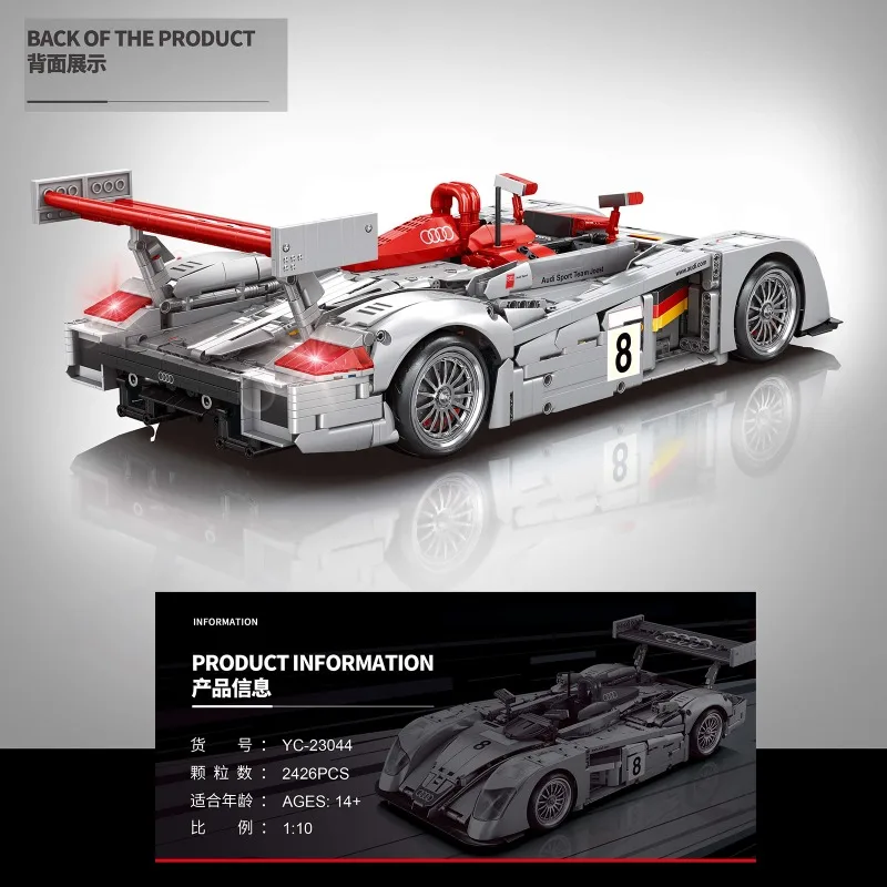 Hypercar Technische Auto Stad Snelheid Racing Voertuig Bouwstenen Sport SuperCar MOC Creatief Model Assemblage Speelgoed Cadeau voor kinderen