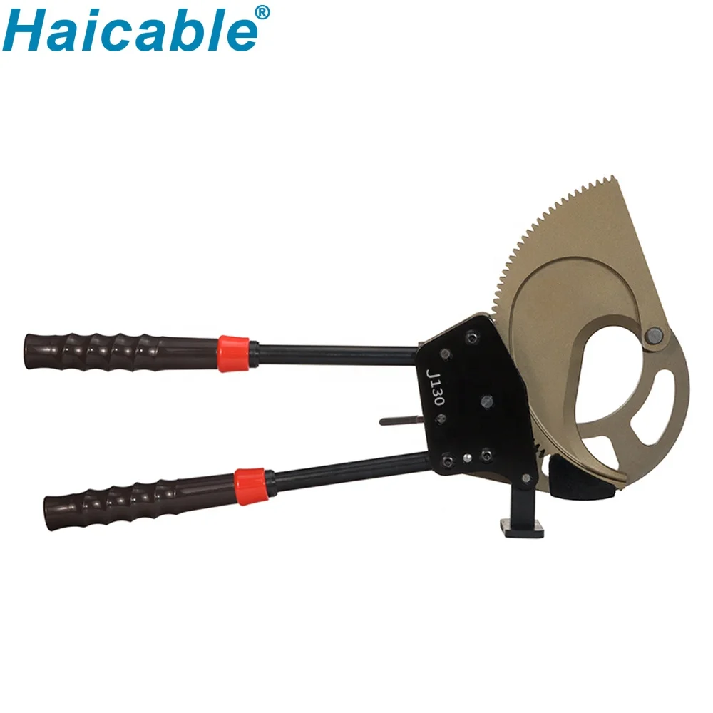 Hand Cable Cutting Electrician Scissors LXJ-130 Manual Cutter in stock