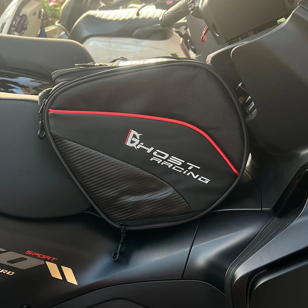 

New Motorcycle Seat Bag Waterproof Scooter Tunnel Fuel Tank Bag Large Capacity Tool Travel Luggage Storage Bag