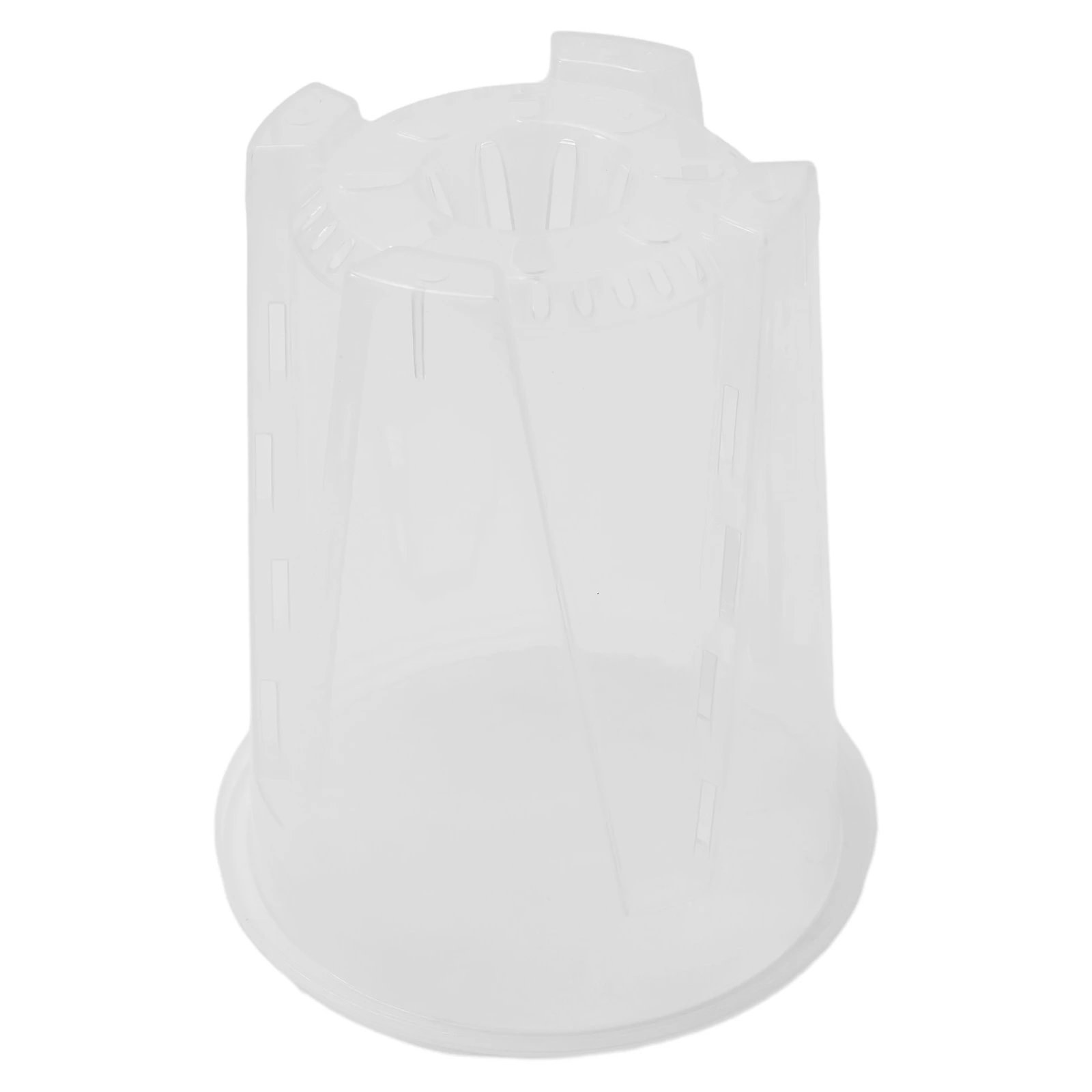 أواني السحلية البلاستيكية الشفافة مع ثقوب ، التحكم في الجذر ، إناء زهور شفاف ، نباتات عصارية ، حديقة ، ديكور شرفة