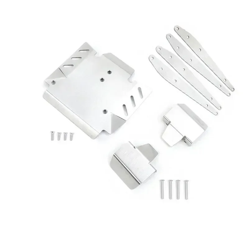 Piastra paramotore protezione asse armatura telaio in metallo in acciaio inossidabile per parti di aggiornamento per auto cingolate AXIAL RBX10 Ryft 1/10 RC