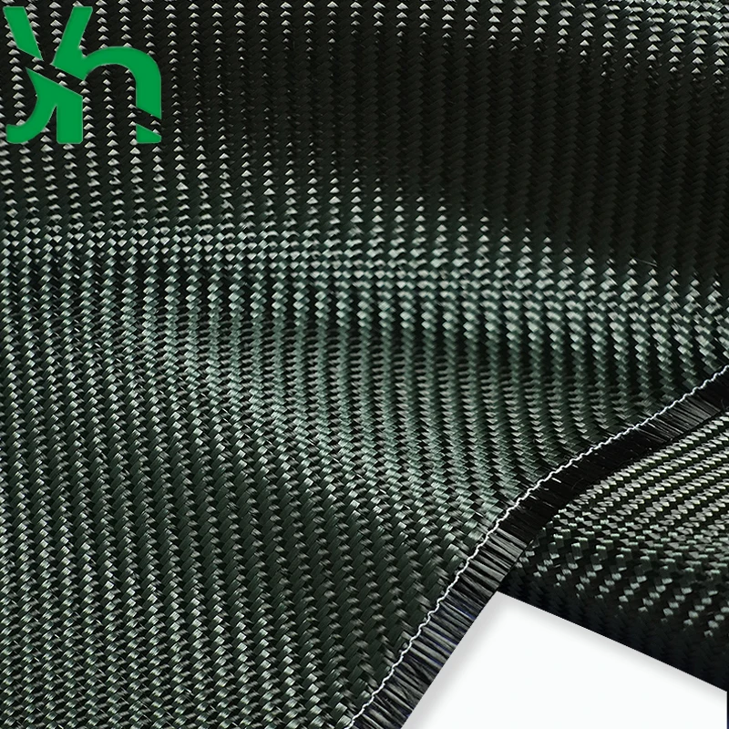 3K280g dark green aryl blend fabric, Kevlar + 3k carbon fiber, car modification surface decoration