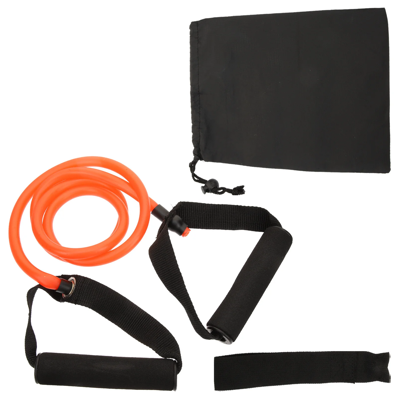 

1 Set Yoga Resistance Strap Handle Tube Fitness Cable Machine Attachment Grip Equipment Portable Long Elastic Band Exercise