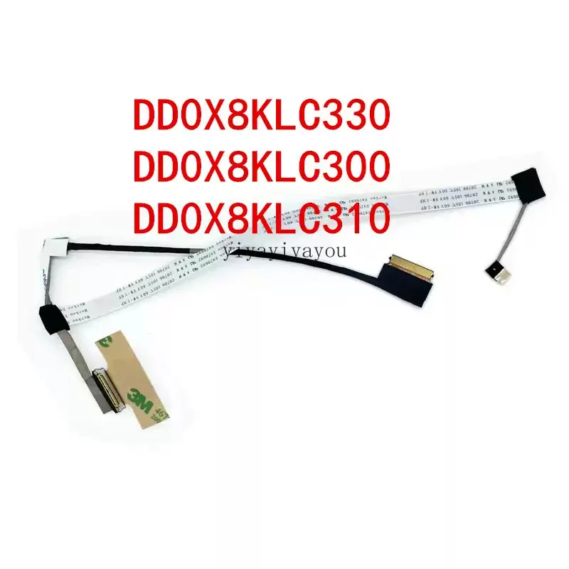 LCD LVDS Cables For HP ProBook 450 G6 455 G6 DD0X8KLC300 DD0X8KLC310 L45144-001 Laptop Internal Display Video Screens Flex Cable