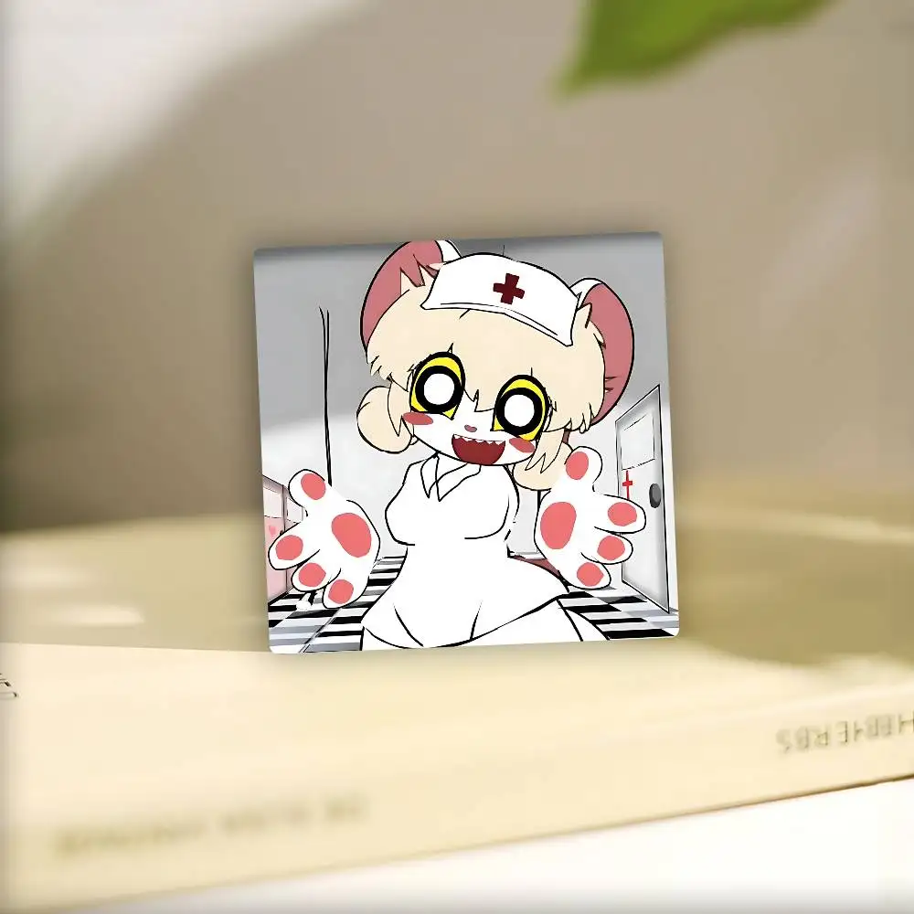 Terrible Mouse L-LornaS Photo Frame Picture Fridge Magnets Refrigerator Magnetic Stickers Family Friends Children Pet Gifts