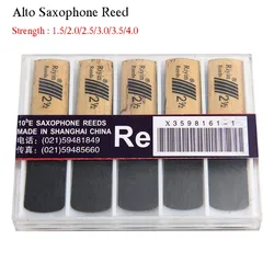 10pcs Saxophone Reed Set with Strength 1.5/2.0/2.5/3.0/3.5/4.0 for Alto Sax Reed Dropship