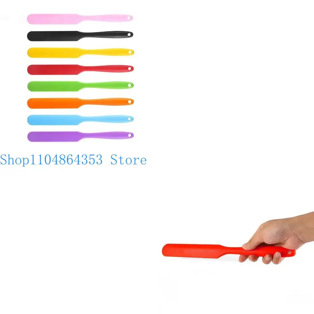 

652F Comfortable Silicone Stir Heat Resistant Cake Cream Butter Spatulas Mix Batter Scraper Kitchen Cooking Accessories