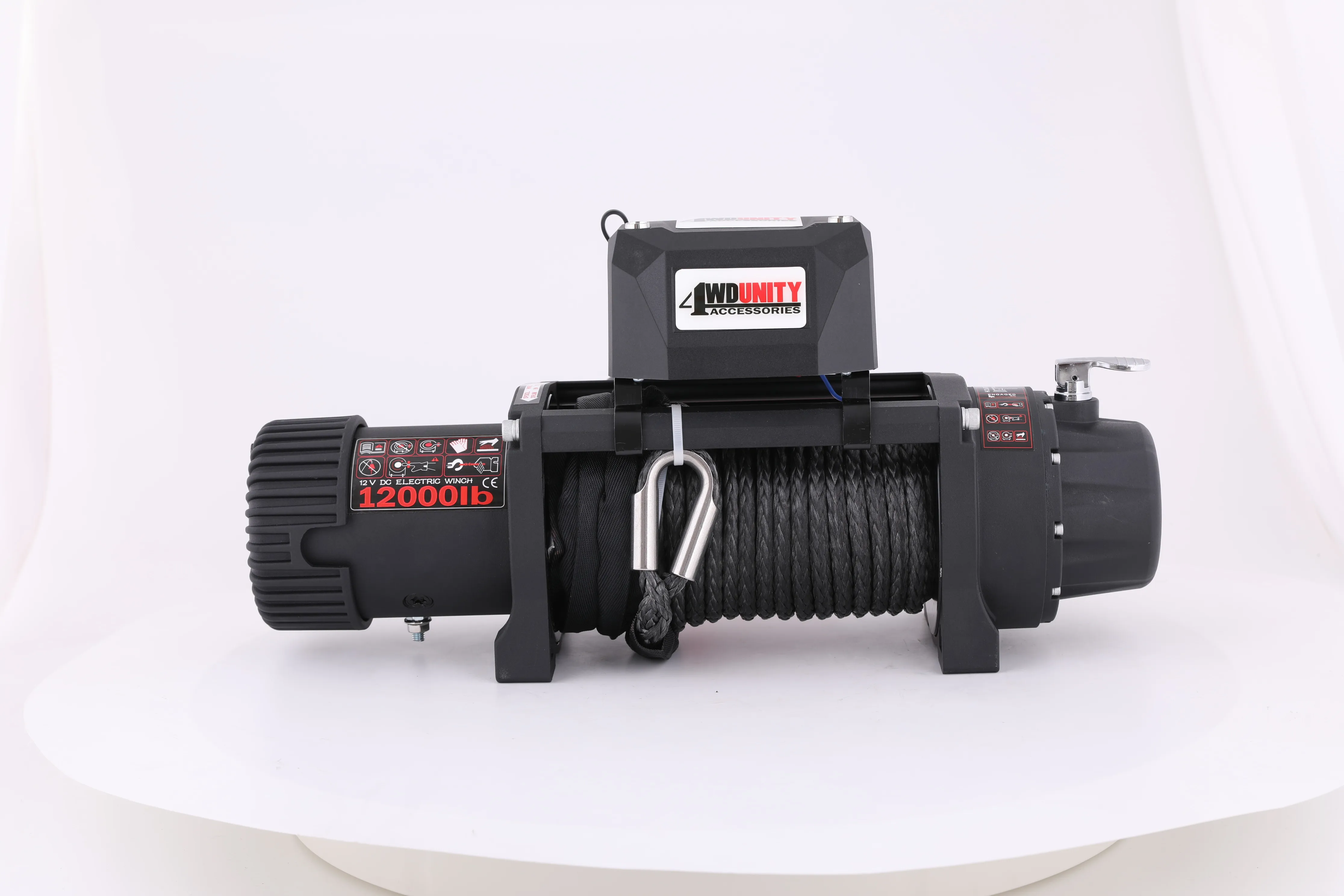 4x4 전기 윈치 12000lb 합성 로프 맞춤형 복구 - Winch 12000Lb Synthetic Rope 리뷰 및 가격