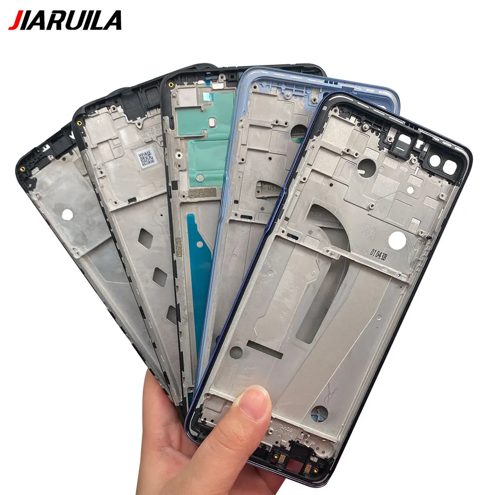 Front Housing LCD Display Frame Housing Middle Frame Bezel Plate For Moto G8 Power Lite G9 Plus G100 G20 G30 G10 G9 Play G200