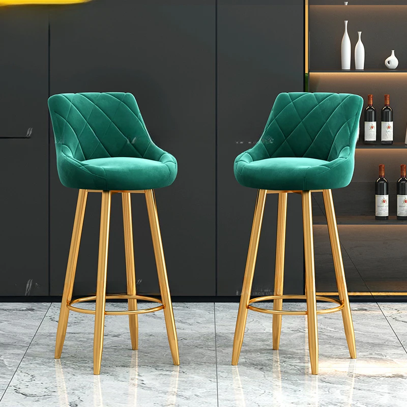 

Step Stool Cheap Counter Kitchen Stools Comfortable Chair Nordic Chairs Home Bar Living Room Furniture Iron Luxury Metal High