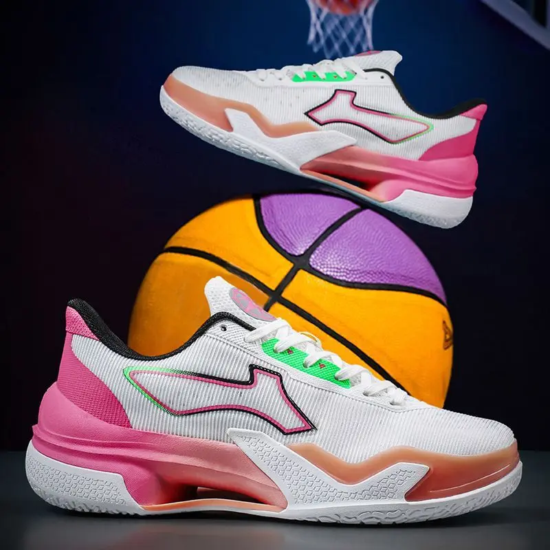 Professional Basketball Shoes Men's Women's Luxury Brand Trainers Boys Non-slip Basketball Sneakers