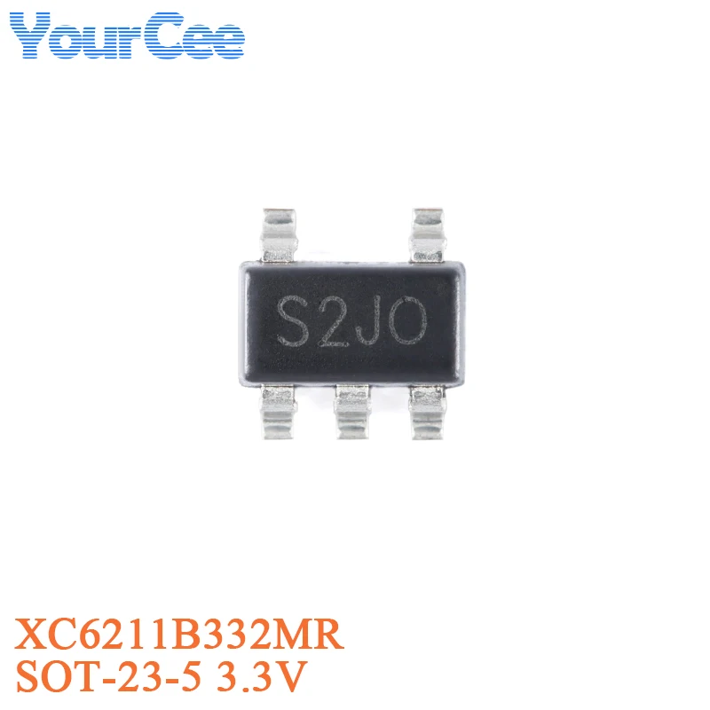 50pcs XC6206P332MR XC6206 XC6206P362MR XC6206P302MR XC6206P282MR XC6206P252MR XC6206P182MR SOT-23 Low Dropout Linear Regulator