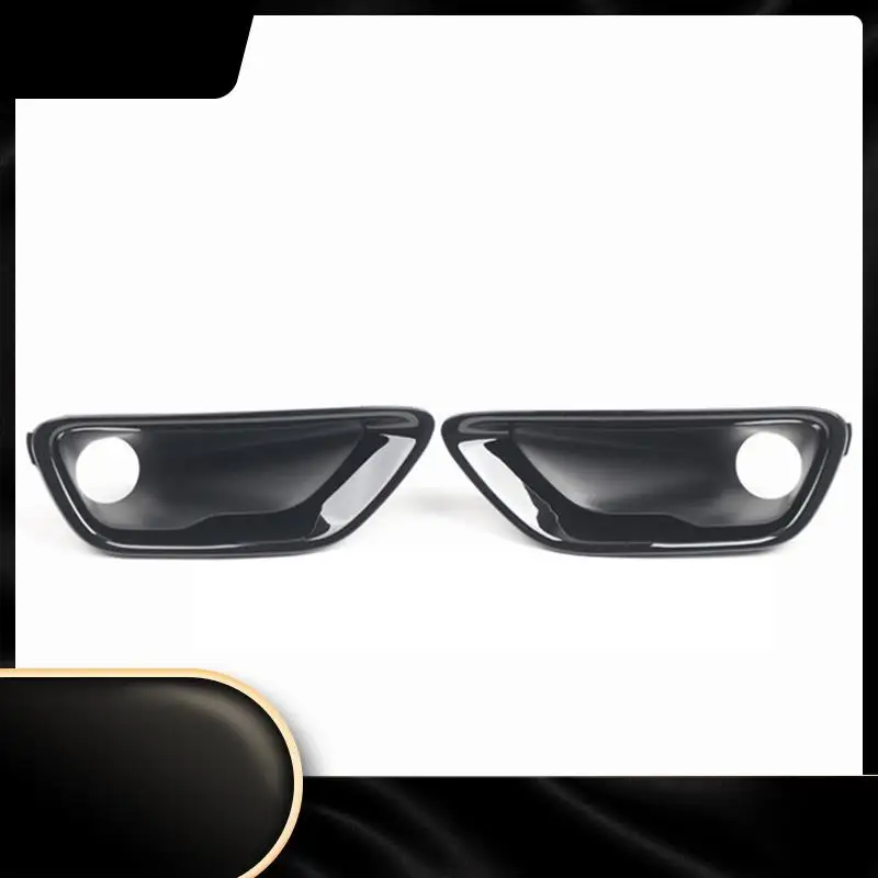 

1 Pair Car Front Bumper Fog Light Lamp Cover Bezel Fit For Jeep Grand Cherokee 2016-2020 68261711AA 68261710AA-N29R