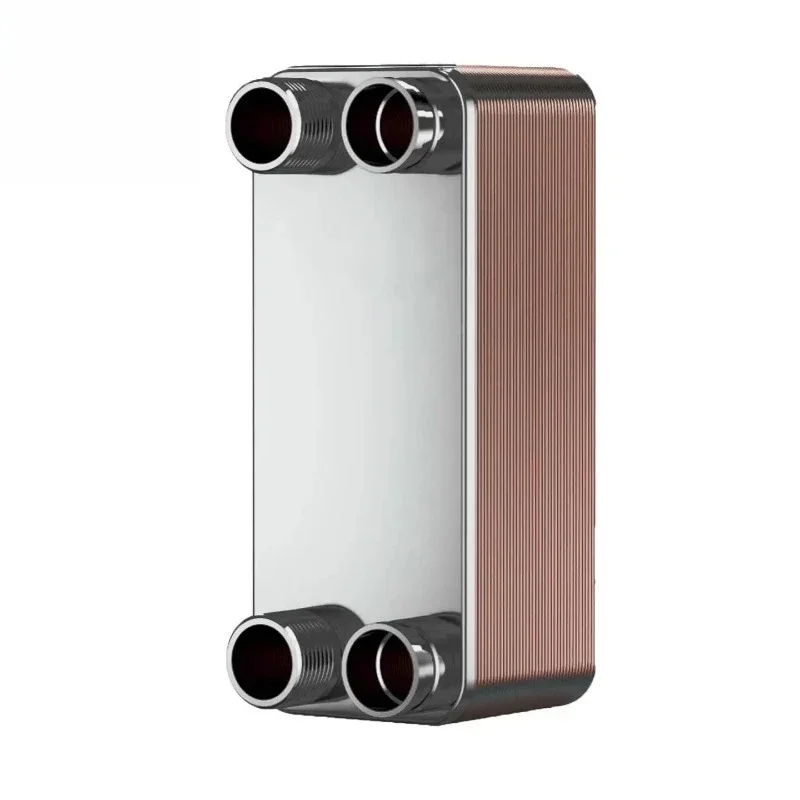 R407a R410 Copper Brazed Plate Heat Exchanger for Air Conditioning Refrigerant Condenser