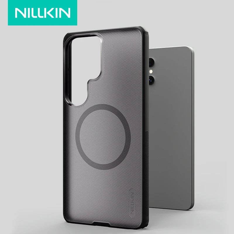 

NILLKIN Case For Samsung Galaxy S26 Ultra Super Frosted Shield Pro Magnetic PC +Soft TPU Edges Anti-Scratch Matte Cover