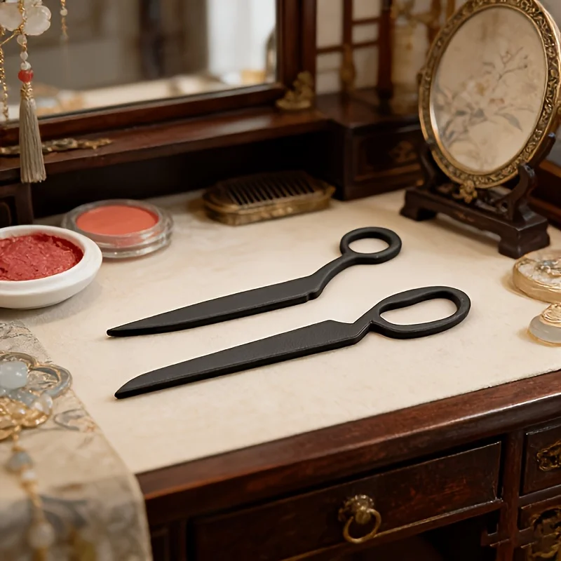 Novel Unique Hair Clips Fun Scissor-shaped Hairpins Styling Accessories image 5