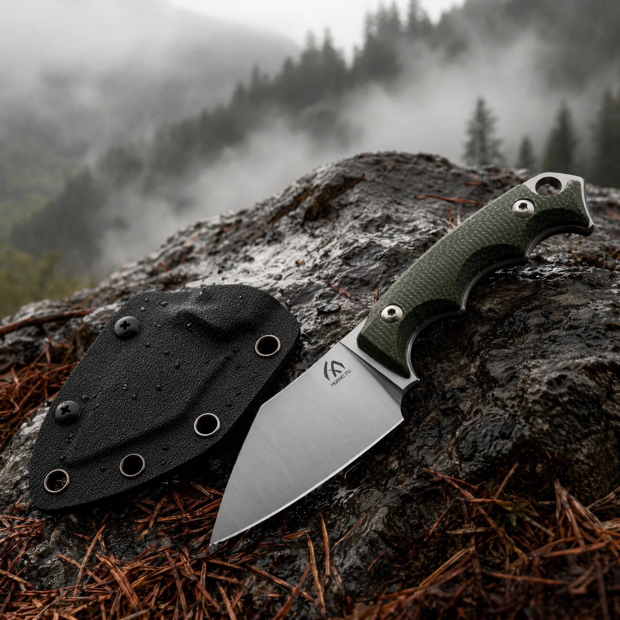 Dive Knife Titanium - Coltelli integrati da esterno di alta