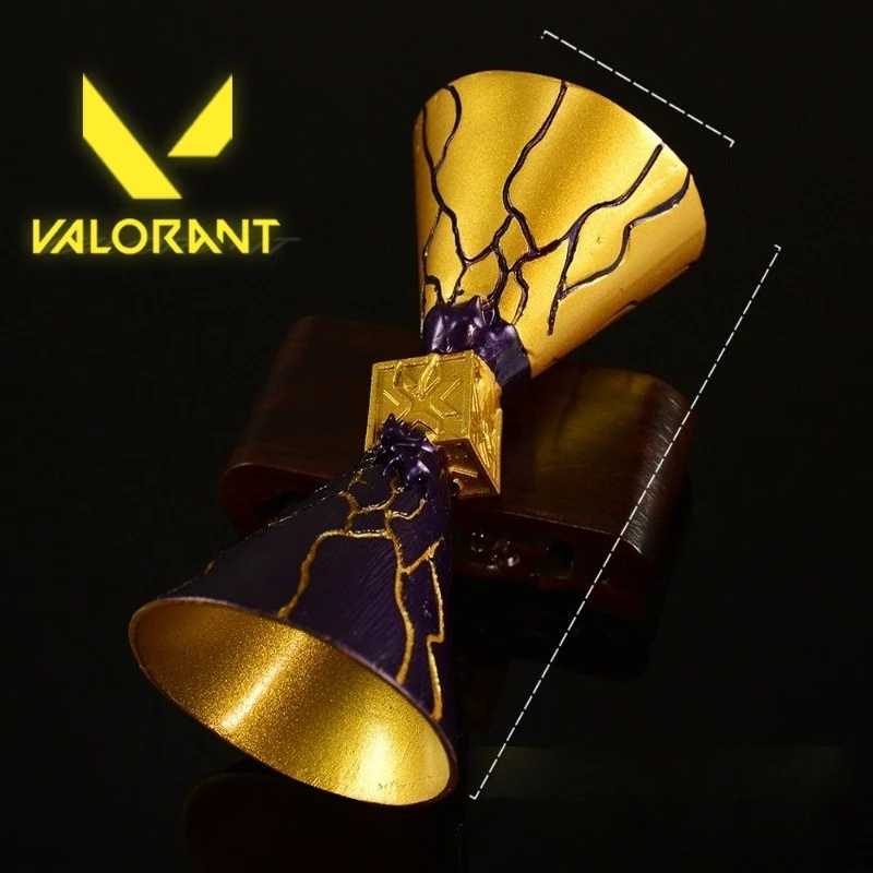 12 سنتيمتر جديد VALORANT لعبة الشكل بطولة الكأس الطرفية المعادن نموذج تمثال سطح المكتب الديكور الحلي هدايا عيد الميلاد لعبة #4