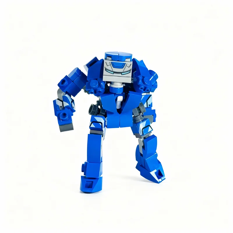 106 stuks MOC Super Heroes Marvelled Iron Man Igor Model Bouwstenen Speelgoed Kerstcadeau Bouw Idee Educatief Kinderen Steentjes