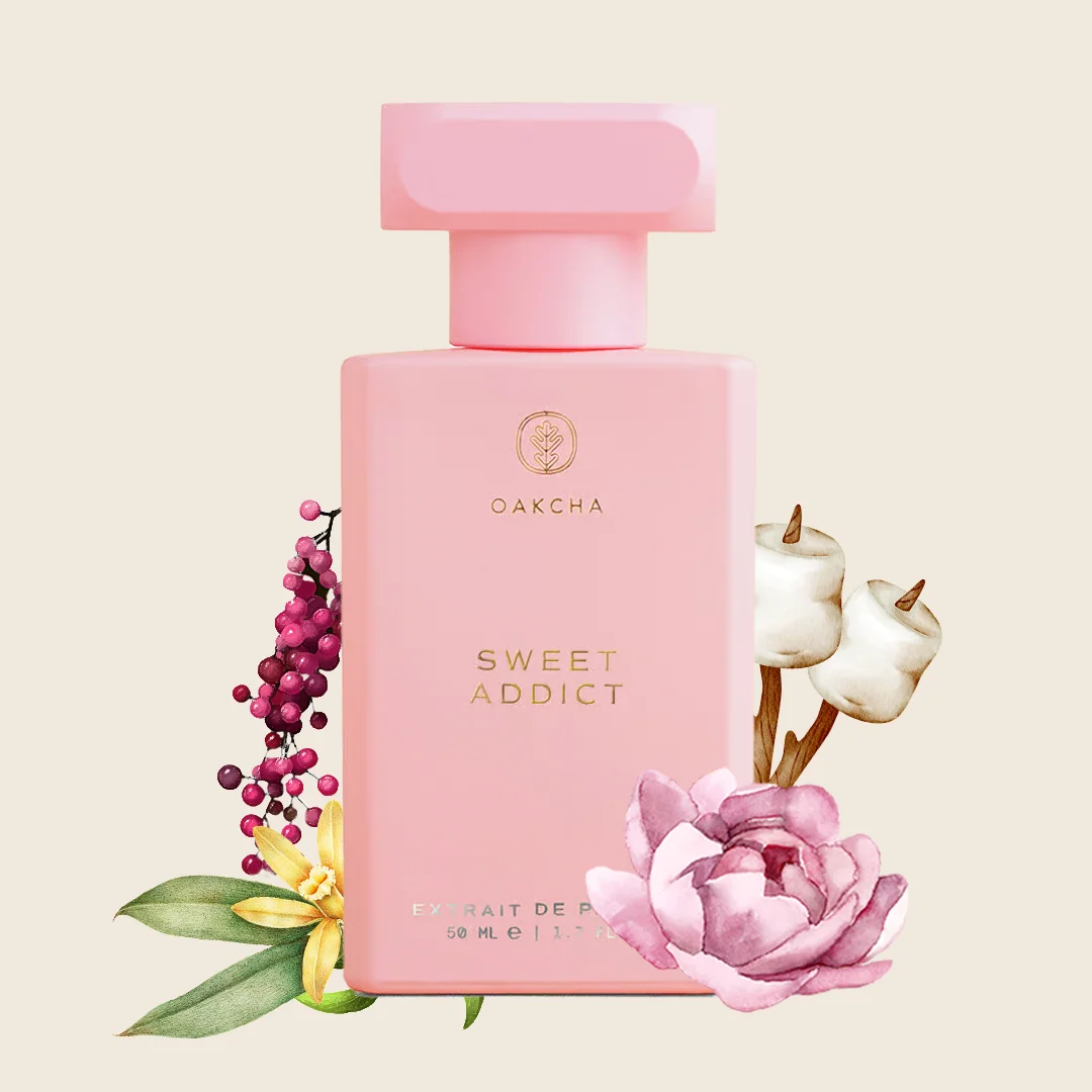 

OAKCHA Sweet Addict 50ml Perfume - Valentine's Day & Christmas Gift for Family And Friends