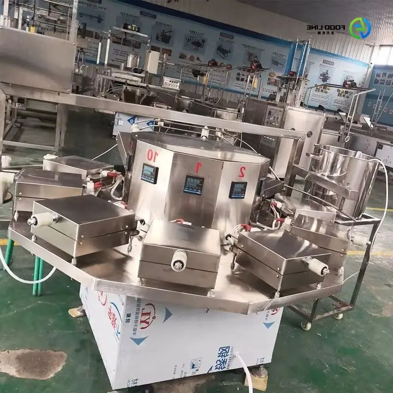 High Quality Automatic Egg Roll Making Machine Wafer Stick Machine Ice Cream Cone Machine FL Customized